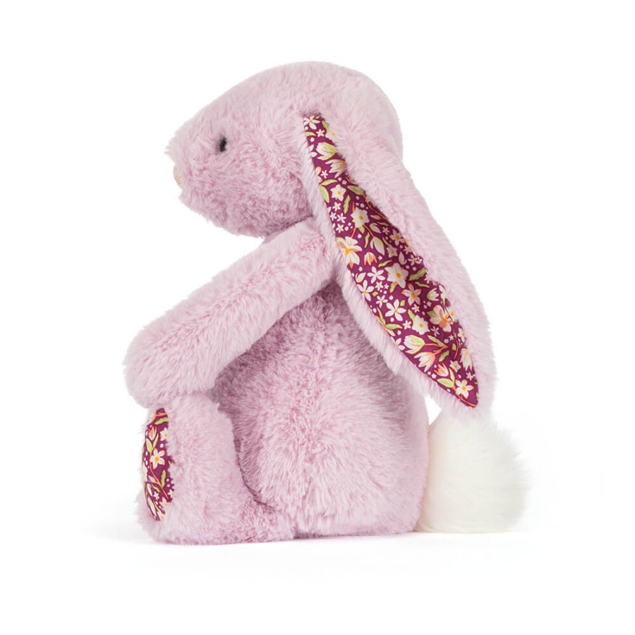  Króliczek LUX Liliowy z kwiecistymi uszami / Jellycat