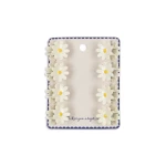 Zestaw 8 spinek do włosów - antique white / Konges Slojd