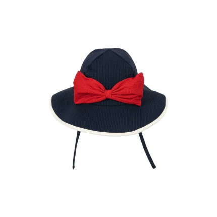 Kapelusz przeciwsłoneczny Bowie - navy blazer / Konges slojd