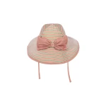 Kapelusz przeciwsłoneczny Bowwow - blush stripe / Konges slojd