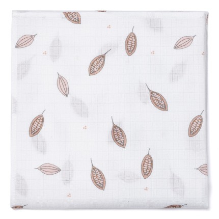 Pieluszka muślinowa 50x50 cm - COCOA / Pink no More