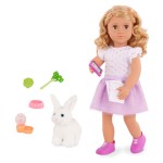 Lalka TABBY 46cm - z uroczym króliczkiem i akcesoriami / OurGeneration