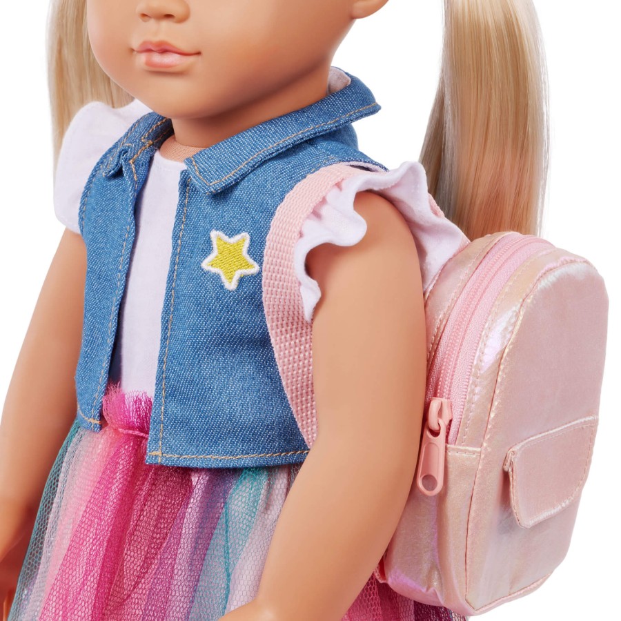 Lalka EVIE 46cm - uczennica z tornistrem i akcesoriami szkolnymi / OurGeneration