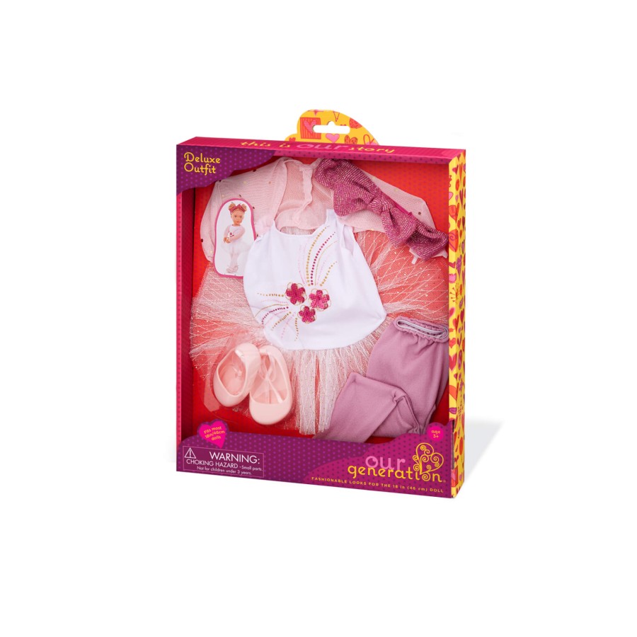 Zestaw ubranek dla lalek - Curtain Call - strój baletnicy / OurGeneration