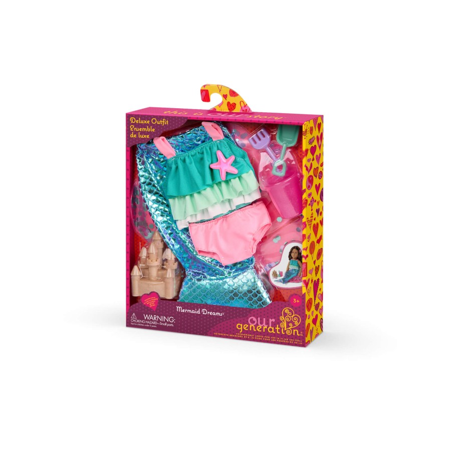 Zestaw ubranek dla lalek - Mermaid Dreams - strój syreny / OurGeneration