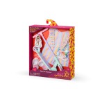 Zestaw ubranek dla lalek - Ride the Rainbow - strój z hulajnogą / OurGeneration