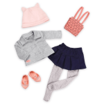 Zestaw ubranek dla lalek - Class Act - uniform i tornister / OurGeneration