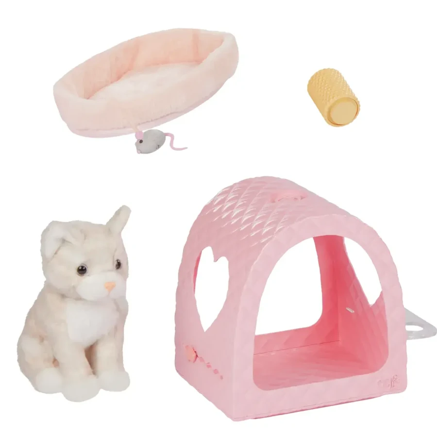 Kotek z domkiem-drapakiem i akcesoriami - Purrfect Retreat / OurGeneration