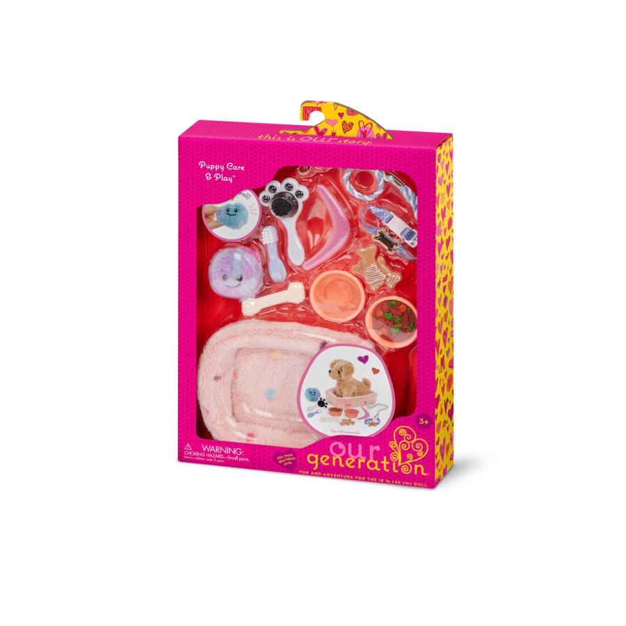 Zestaw akcesoriów - Puppy Care & Play - Legowisko dla pieska / OurGeneration