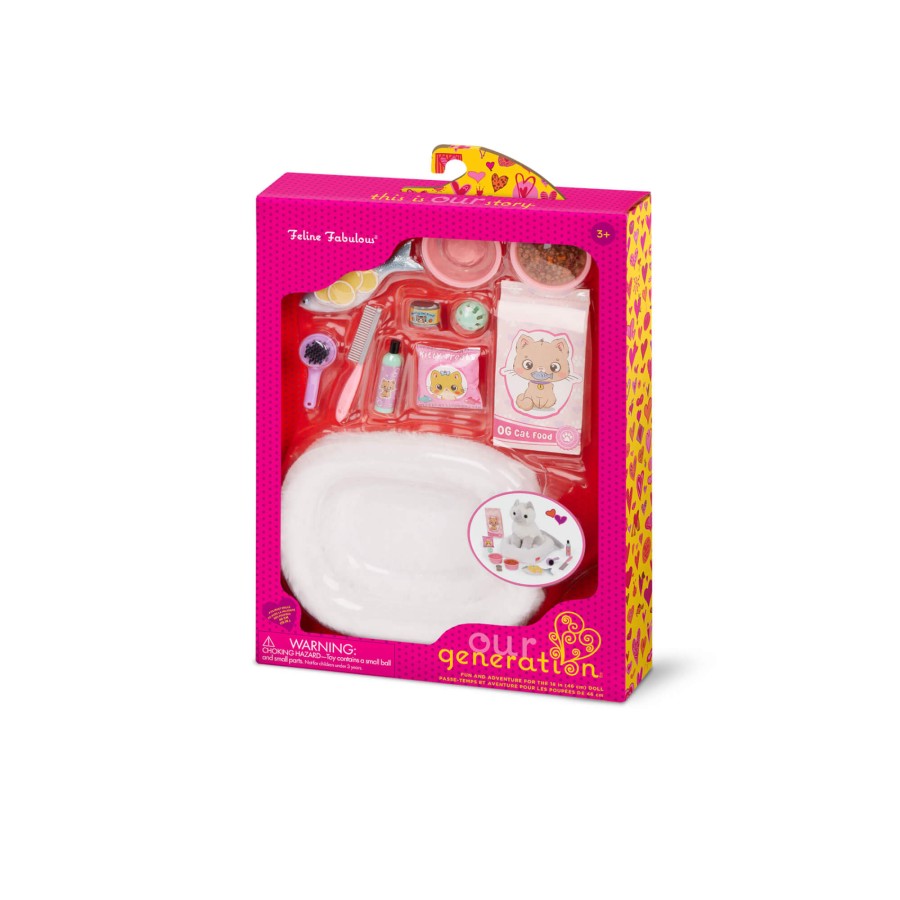 Zestaw akcesoriów - Feline Fabulous - Legowisko dla kotka / OurGeneration