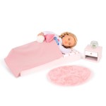 Zestaw mebli dla lalki - Sypialnia z wyposażeniem - Sweet Snuggles Bedroom Set﻿ / OurGeneration
