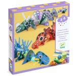 Zestaw artystyczny nawlekanie - DINOZAURY / Djeco