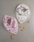 Śliniak muślinowy - Unicorn Dream, 2 szt. / LouLou Lollipop