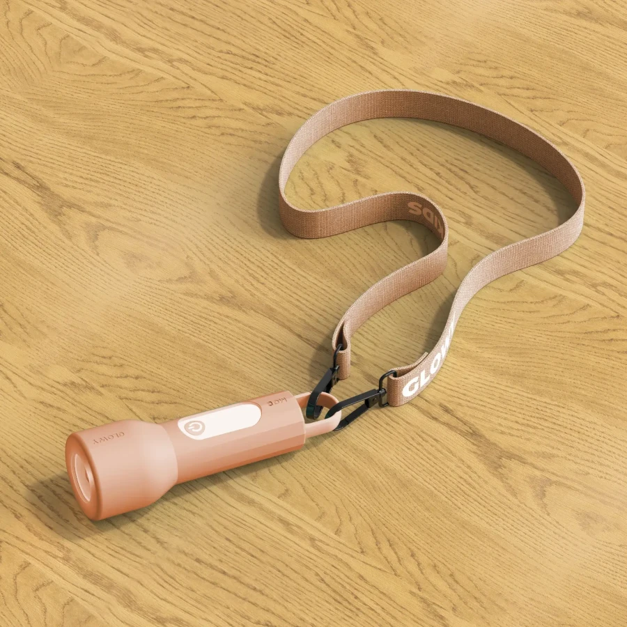 Latarka dziecięca Glowy - różowa / MOB