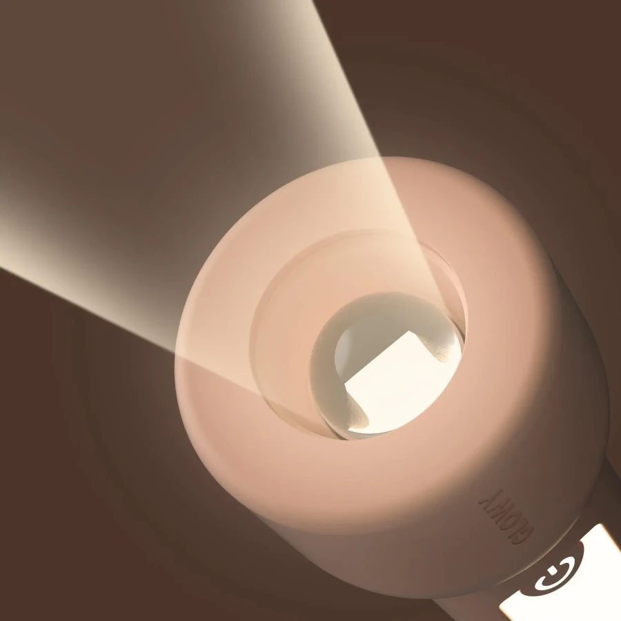 Latarka dziecięca Glowy - różowa / MOB