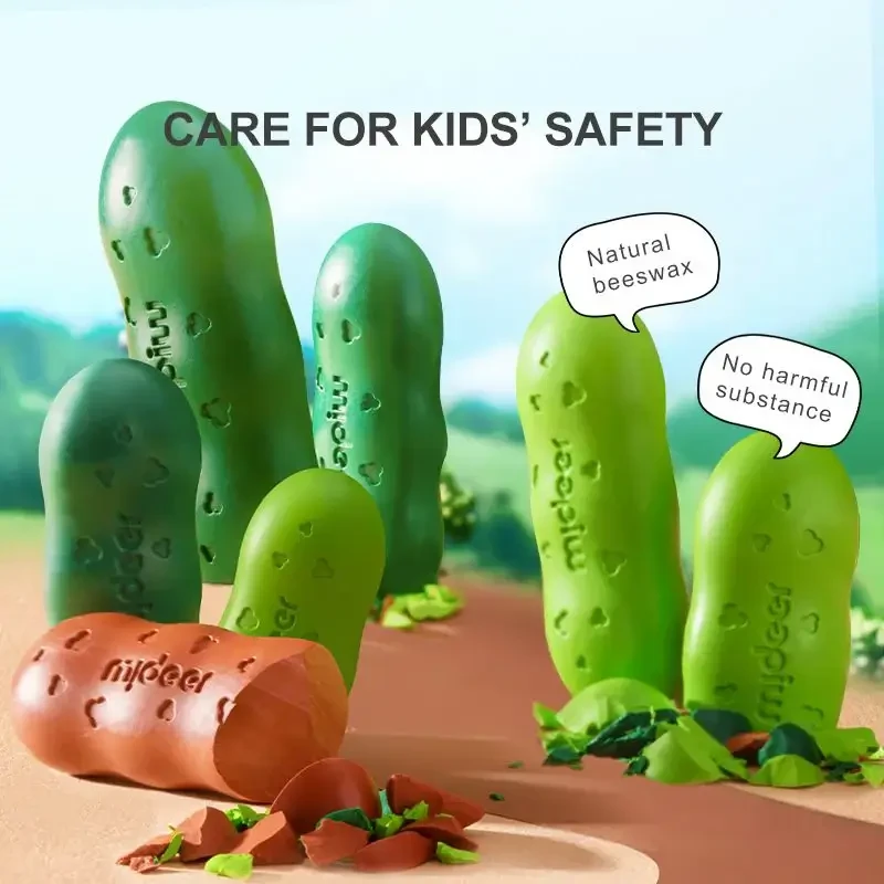 Pierwsze kredki świecowe (8 szt.) / Mideer