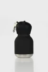 Butelka termiczna ze słomką Mini Bestie, 200 ml - Czarny Kot / Asobu