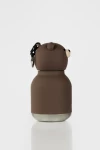 Butelka termiczna ze słomką Mini Bestie, 200 ml - Brązowy Niedźwiedź / Asobu