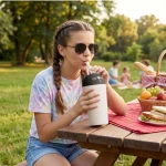 Kubek termiczny Bestie Tumbler, 720 ml - Kot / Asobu