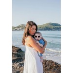 Okulary przeciwsłoneczne dla dzieci z elastyczną opaską 0-9 miesięcy Baby heart - Cotton candy / Beaba