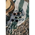 Okulary przeciwsłoneczne dla dzieci z elastyczną opaską 0-9 miesięcy Baby heart - Cotton candy / Beaba