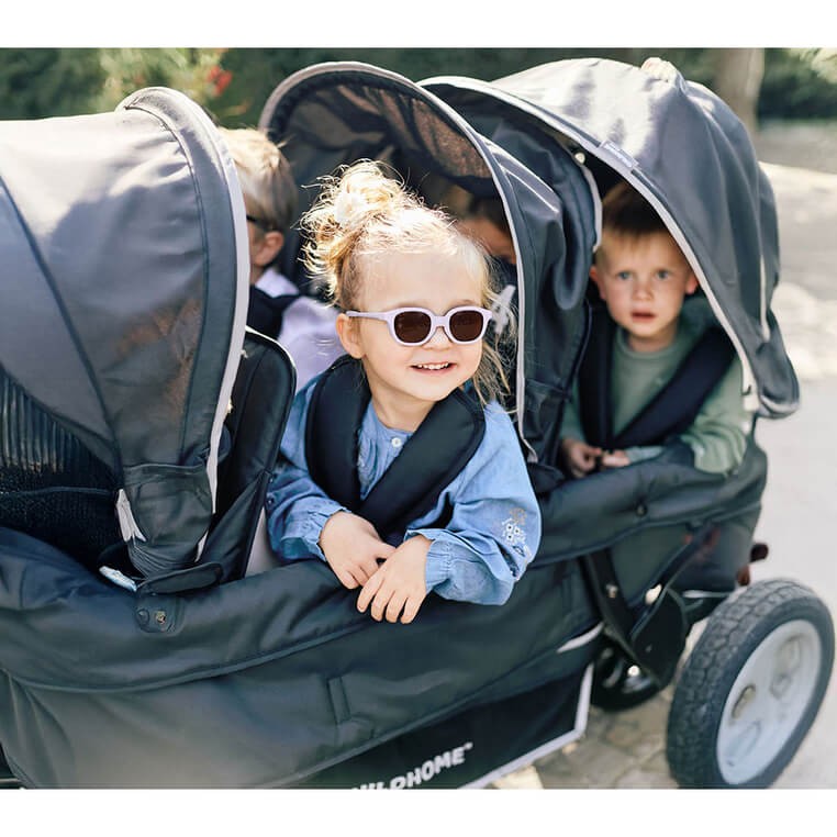 Okulary przeciwsłoneczne dla dzieci 9-24 miesięcy Lucky - Lilac / Beaba