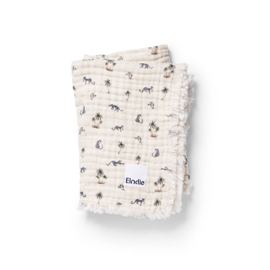 Kocyk Soft Cotton - Garden Leo’s Resort / Elodie Details