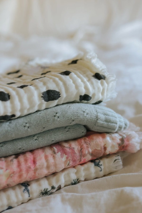 Kocyk Soft Cotton - River Rose / Elodie Details
