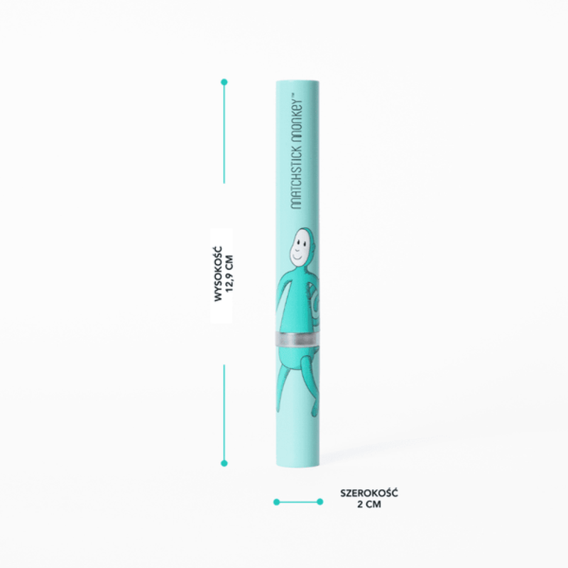 Szczoteczka elektryczna Małpka - zielona / Matchstick Monkey