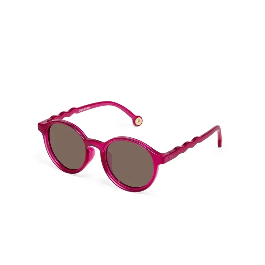 Okulary Oval Raspberry Polarized 3-5 / Olivio & Co