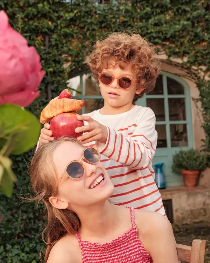 Okulary Oval Fig Pink Polarized 3-5 / Olivio & Co