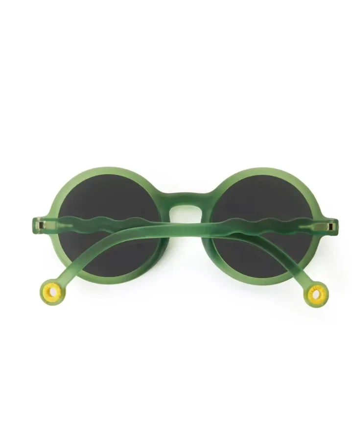 Okulary Round Olive Green Polarized 3-5 / Olivio & Co
