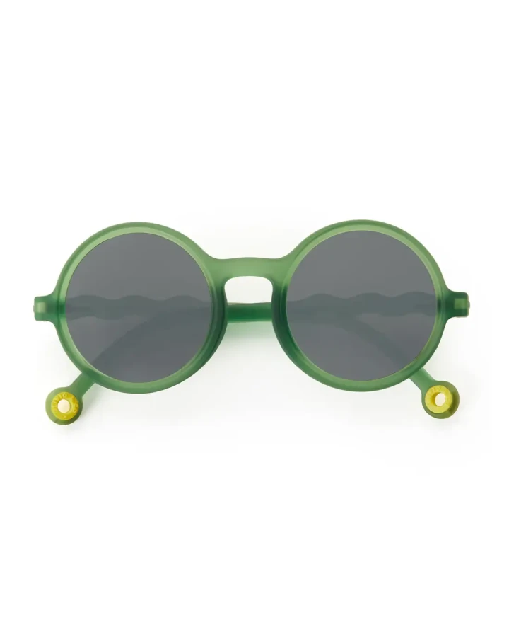 Okulary Round Olive Green Polarized 3-5 / Olivio & Co