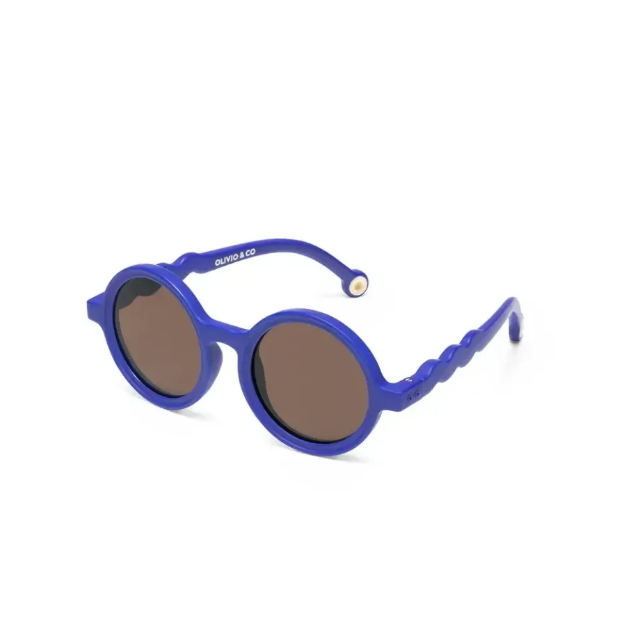 Okulary Round Midnight Berry Polarized 0-1 / Olivio & Co