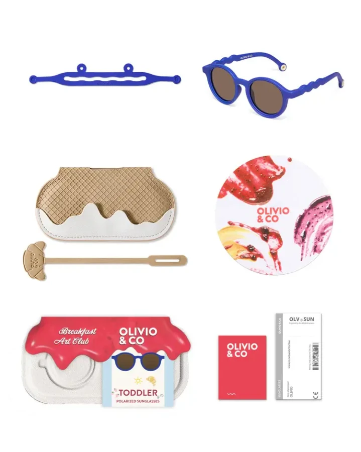 Okulary Oval Midnight Berry Polarized 1-3 / Olivio & Co