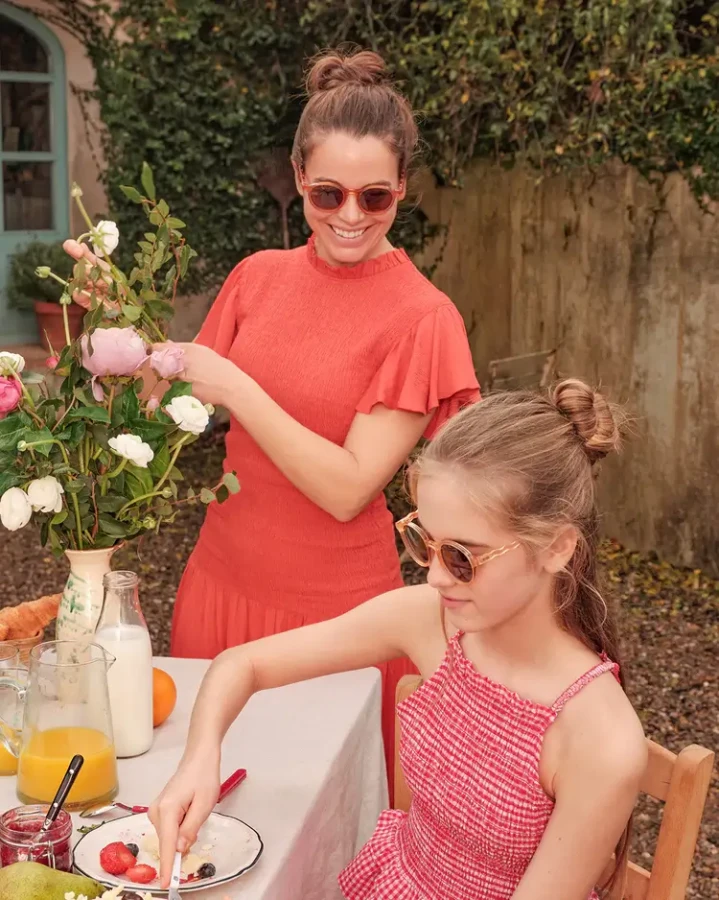 Okulary Oval Apricot Polarized 5-10 / Olivio & Co