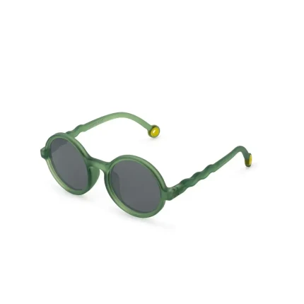 Okulary Round Olive Green Polarized 5-10 / Olivio & Co