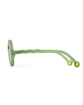 Okulary Round Olive Green Polarized 5-10 / Olivio & Co