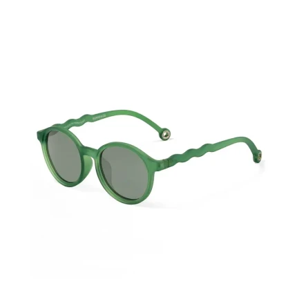 Okulary Oval Olive Green Polarized 10+ / Olivio & Co