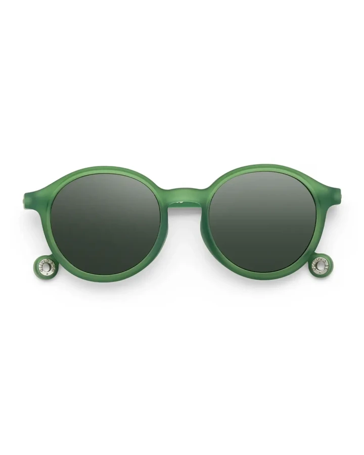 Okulary Oval Olive Green Polarized 10+ / Olivio & Co