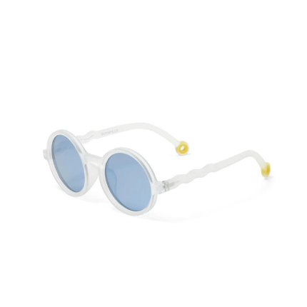 Okulary Round Jellyfish White Polarized 3-5 / Olivio & Co