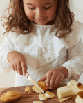 Bezpieczny nóż do nauki krojenia dla dzieci CREAM / KiddiKutter