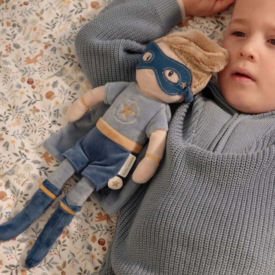 Lalka Supehero Jim 35 cm / Little Dutch