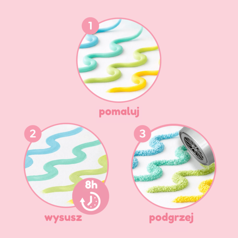 Pachnące Pisaki Popcornowe 3D / Tiger Tribe