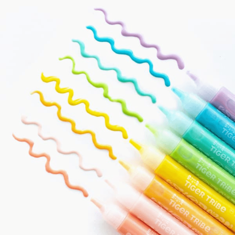 Pachnące Pisaki Popcornowe 3D / Tiger Tribe