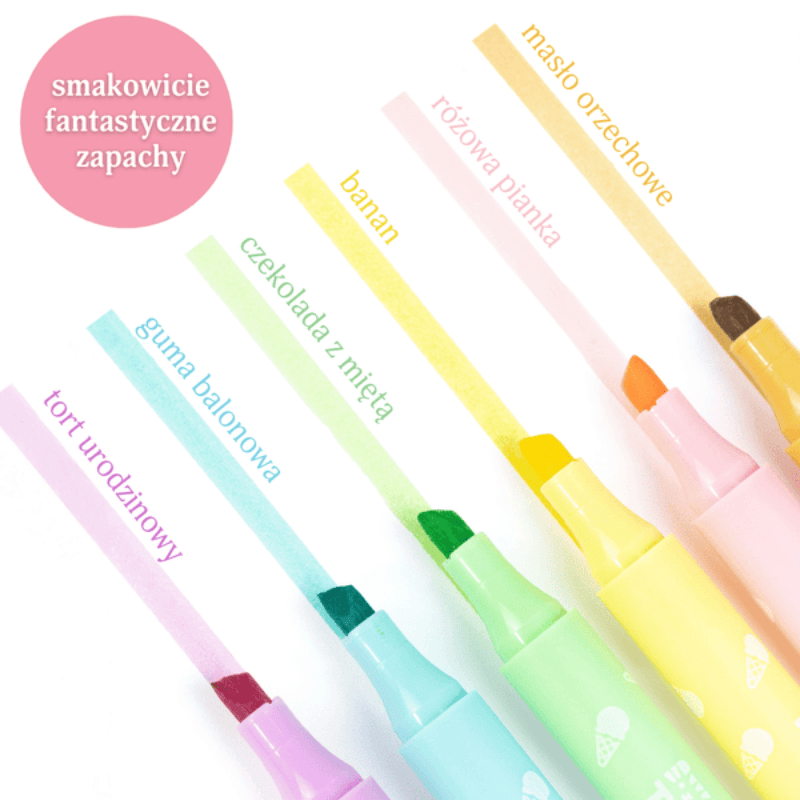 Pachnące Flamastry - Desery / Tiger Tribe