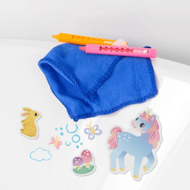 Zestaw zabawek kąpielowych - Jednorożce / Tiger Tribe