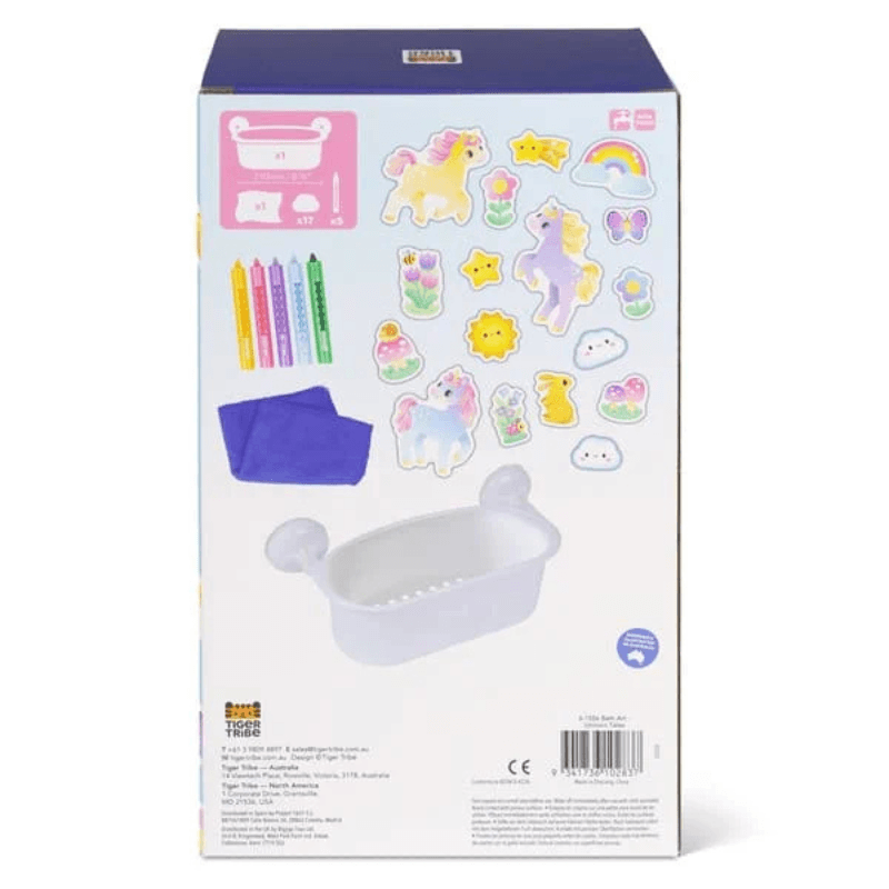 Zestaw zabawek kąpielowych - Jednorożce / Tiger Tribe