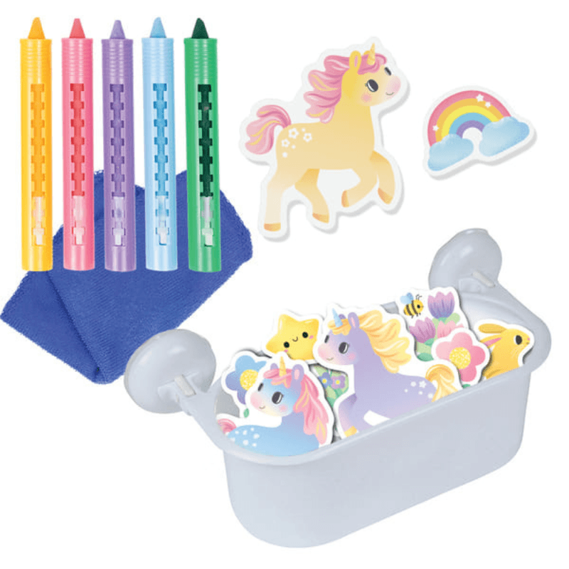 Zestaw zabawek kąpielowych - Jednorożce / Tiger Tribe