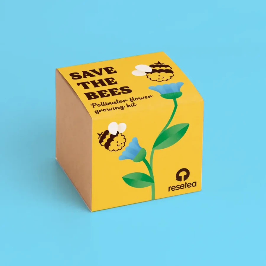 Zestaw do uprawy kwiatów - Save the Bees / Resetea